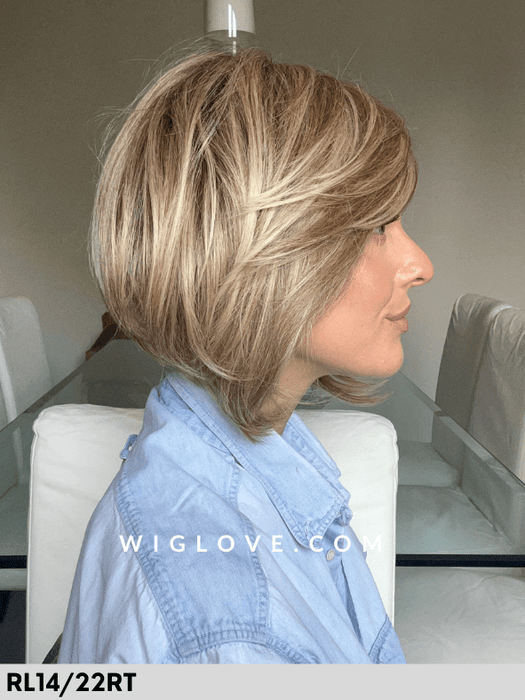 NATURE KISS MONO - riga libera, no lace front - Wig Love - Parrucca SinteticaRL14/22RT