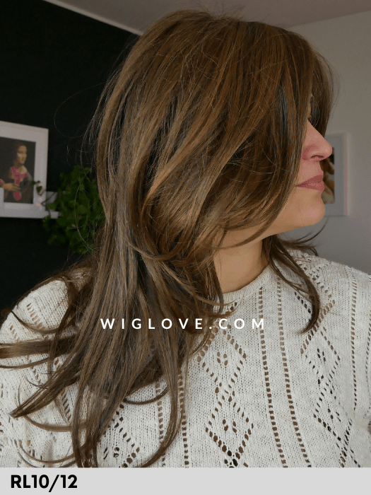 NATURE LONG MONO LACE - riga libera, attaccatura naturale - Wig Love - Parrucca SinteticaRL10/12