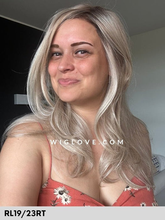 NATURE LONG MONO LACE - riga libera, attaccatura naturale - Wig Love - Parrucca SinteticaRL12/22RT