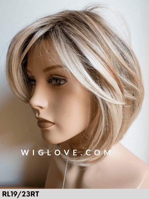 NATURE PAGE MONO LACE DELUXE - 100% fatta a mano - Wig Love - Parrucca SinteticaRL10/12