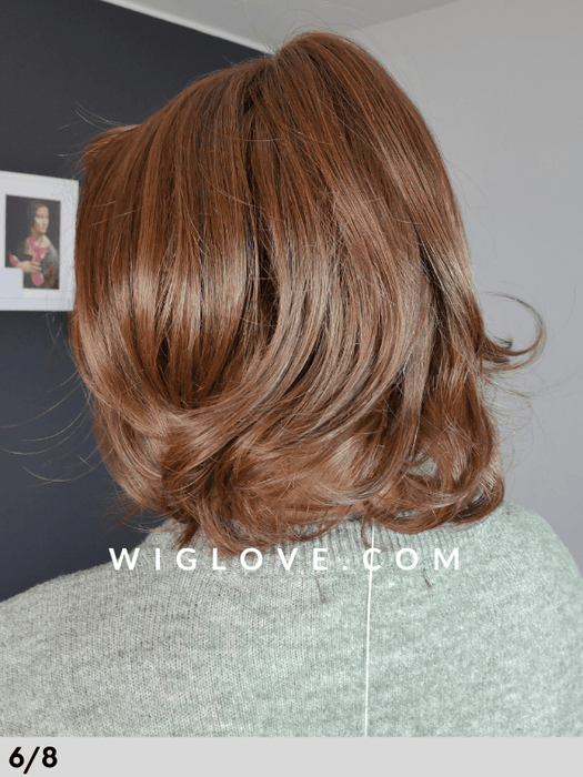 NATURE PAGE MONO LACE DELUXE - 100% fatta a mano - Wig Love - Parrucca SinteticaRL6/8