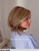 nature page deluxe gisela mayer parrucca alle spalle scalata in fibra sintetica termoresistente parrucca piastrabile lacefront riga libera