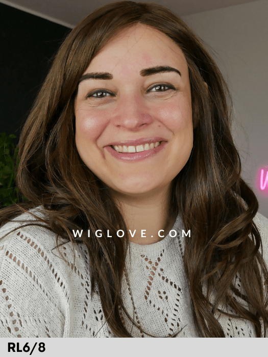 NATURE STATEMENT DELUXE - 100% fatta a mano - Pronta Consegna 24/48 ore - Wig Love - Parrucca SinteticaRL19/23RT