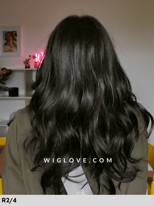 nature statement deluxe gisela mayer parrucca lunga sintetica termoresistente piastrabile 100% fatta a mano taglia s-m laceftont attaccatura naturale monofilamento riga libera