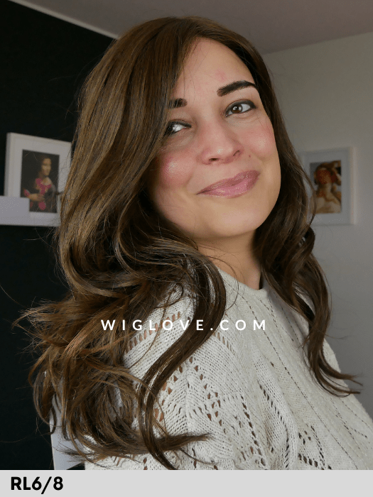 NATURE STATEMENT DELUXE - 100% fatta a mano - Pronta Consegna 24/48 ore - Wig Love - Parrucca SinteticaRL6/8