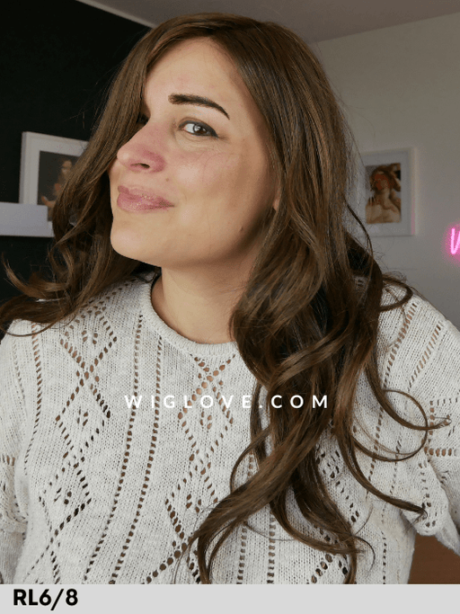 NATURE STATEMENT DELUXE - 100% fatta a mano - Pronta Consegna 24/48 ore - Wig Love - Parrucca SinteticaRL6/8