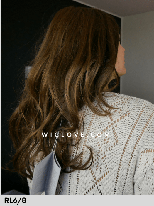 NATURE STATEMENT DELUXE - 100% fatta a mano - Wig Love - Parrucca SinteticaRL6/8