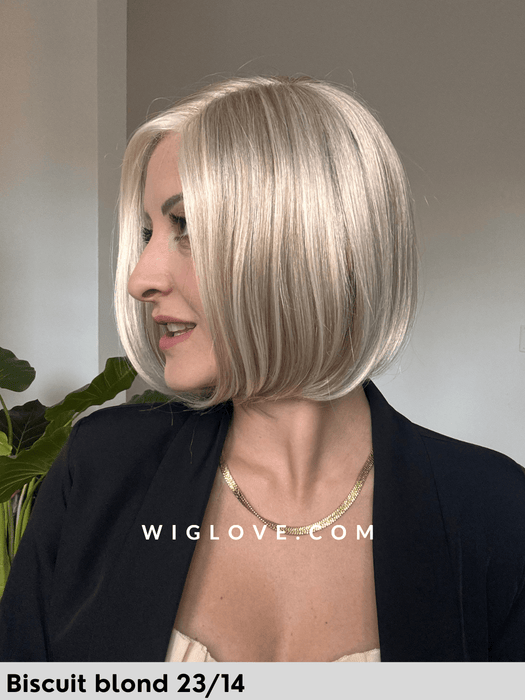 next lace part gisela mayer parrucca caschetto liscia mini-lacefront riga sinistra retro aperto parrucca per chemioterapia o alopecia dispositivo medico CE