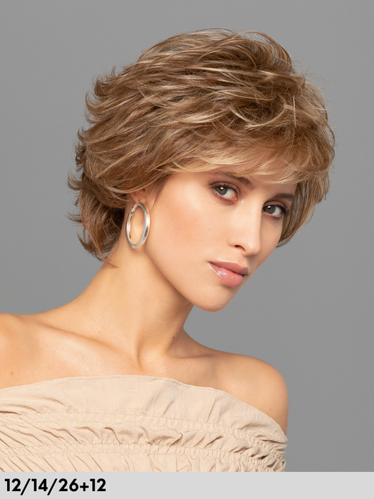 NINA MONO LACE DELUXE LARGE - Size L - 100% hand-tied, lace front, free parting
