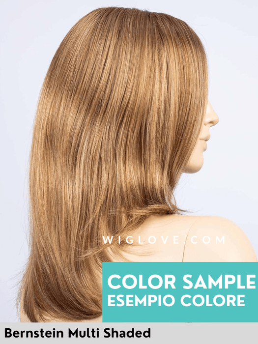 NOBLESSE SOFT - piccolo lace front, riga centrale, doppio monofilamento - Wig Love - Parrucca SinteticaToffee Brown Mix