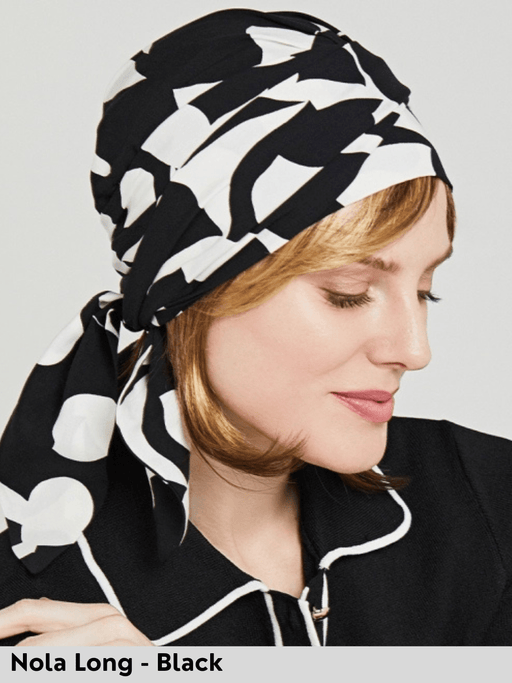 Turbante NOLA LONG I Pronta Consegna 24/48 ore - Wig Love - TurbanteBlack