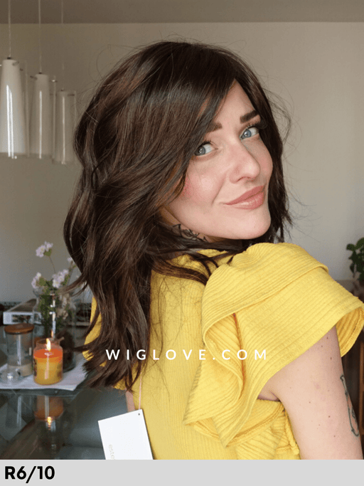 ocean estetica designs parrucca sintetica leggermente mossa lacefront fatta a macchina retro aperto