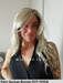 olivia parrucca sintetica mossa fatta  a mano jon renau onde beach waves lacefront riga libera retro chiuso fatto a mano taglia M 