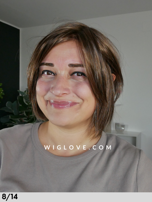 OLIVIA - attaccatura naturale, riga sinistra