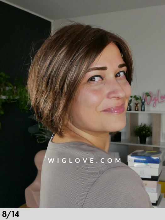 OLIVIA - attaccatura naturale, riga sinistra