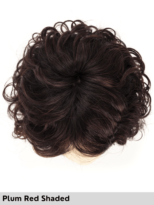 ONDA MONO PART - riga sinistra, attaccatura naturale - Wig Love - Parrucca SinteticaDark Chocolate Shaded