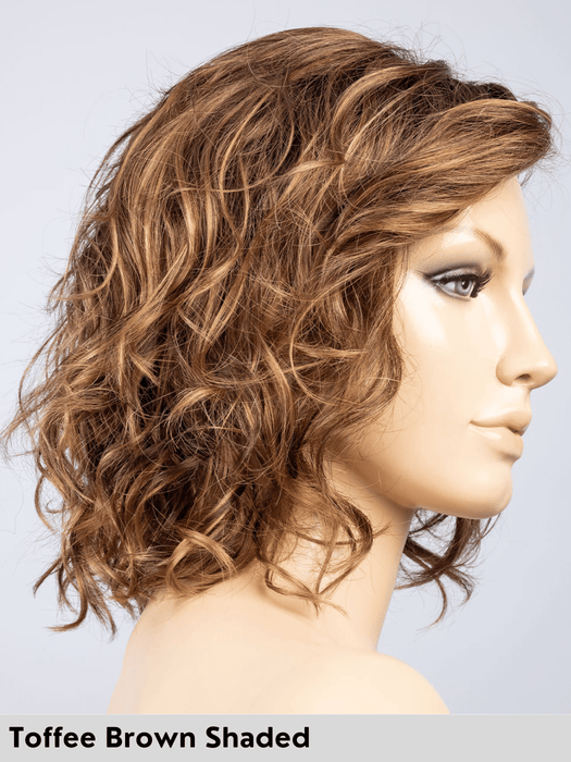 ONDA MONO PART - riga sinistra, attaccatura naturale - Wig Love - Parrucca SinteticaDark Chocolate Shaded