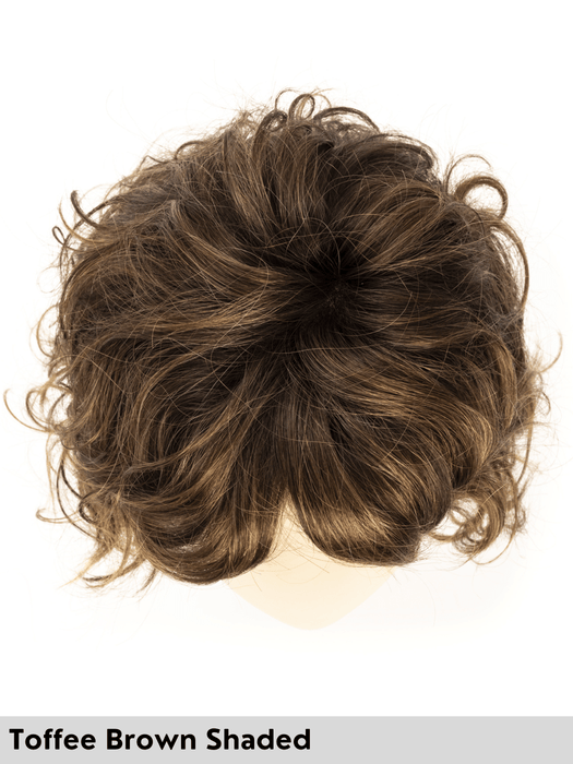 ONDA MONO PART - riga sinistra, attaccatura naturale - Wig Love - Parrucca SinteticaDark Chocolate Shaded