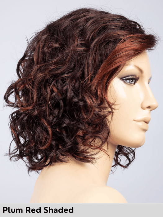 ONDA MONO PART - riga sinistra, attaccatura naturale - Wig Love - Parrucca SinteticaDark Chocolate Shaded