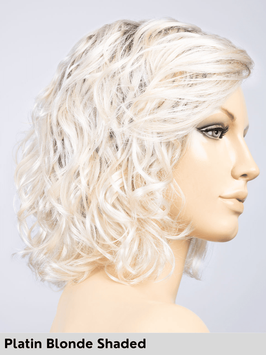 ONDA MONO PART - riga sinistra, attaccatura naturale - Wig Love - Parrucca SinteticaPlatin Blonde Shaded