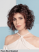 ONDA MONO PART - riga sinistra, attaccatura naturale - Wig Love - Parrucca SinteticaPlum Red Shaded