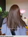 paris belle tress pronta consegna parrucca lunga liscia con frangetta lacefront riga centrale fibra sintetica termoresistente 