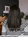 paris belle tress pronta consegna parrucca lunga liscia con frangetta lacefront riga centrale fibra sintetica termoresistente 
