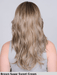 PEERLESS 55cm - riga centrale, attaccatura naturale - Wig Love - Parrucca SinteticaBrown Sugar Sweet Cream