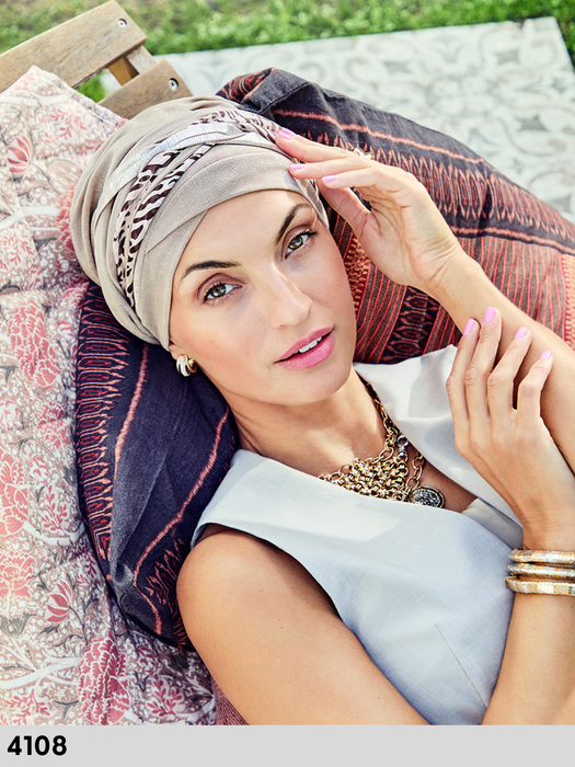 PERLA Turban 3045 - set with headband - HOUSE OF CHRISTINE