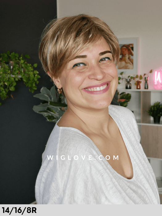 PIE - attaccatura naturale - Wig Love - Parrucca Sintetica14/16/8R