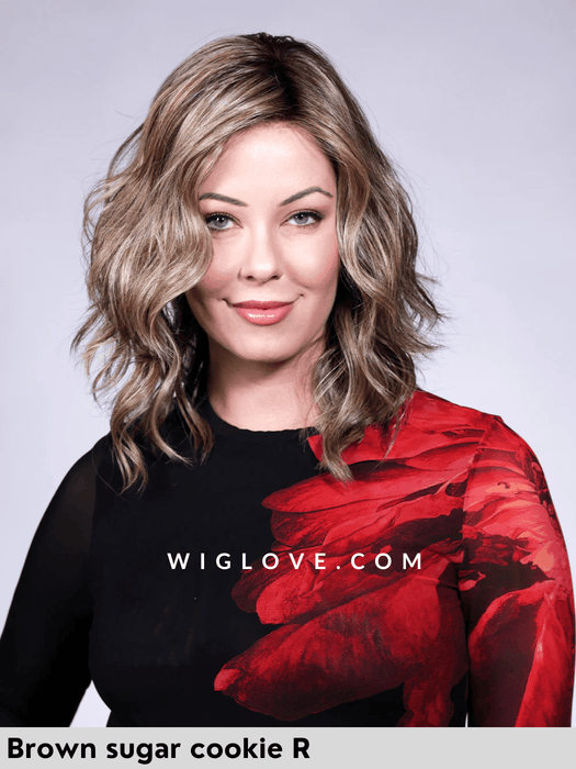 paige-belle tress-lux se-parrucca long bob liscia piastrabile fibra sintetica termoresistente 100% fatta a mano lacefront riga libera retro chiuso