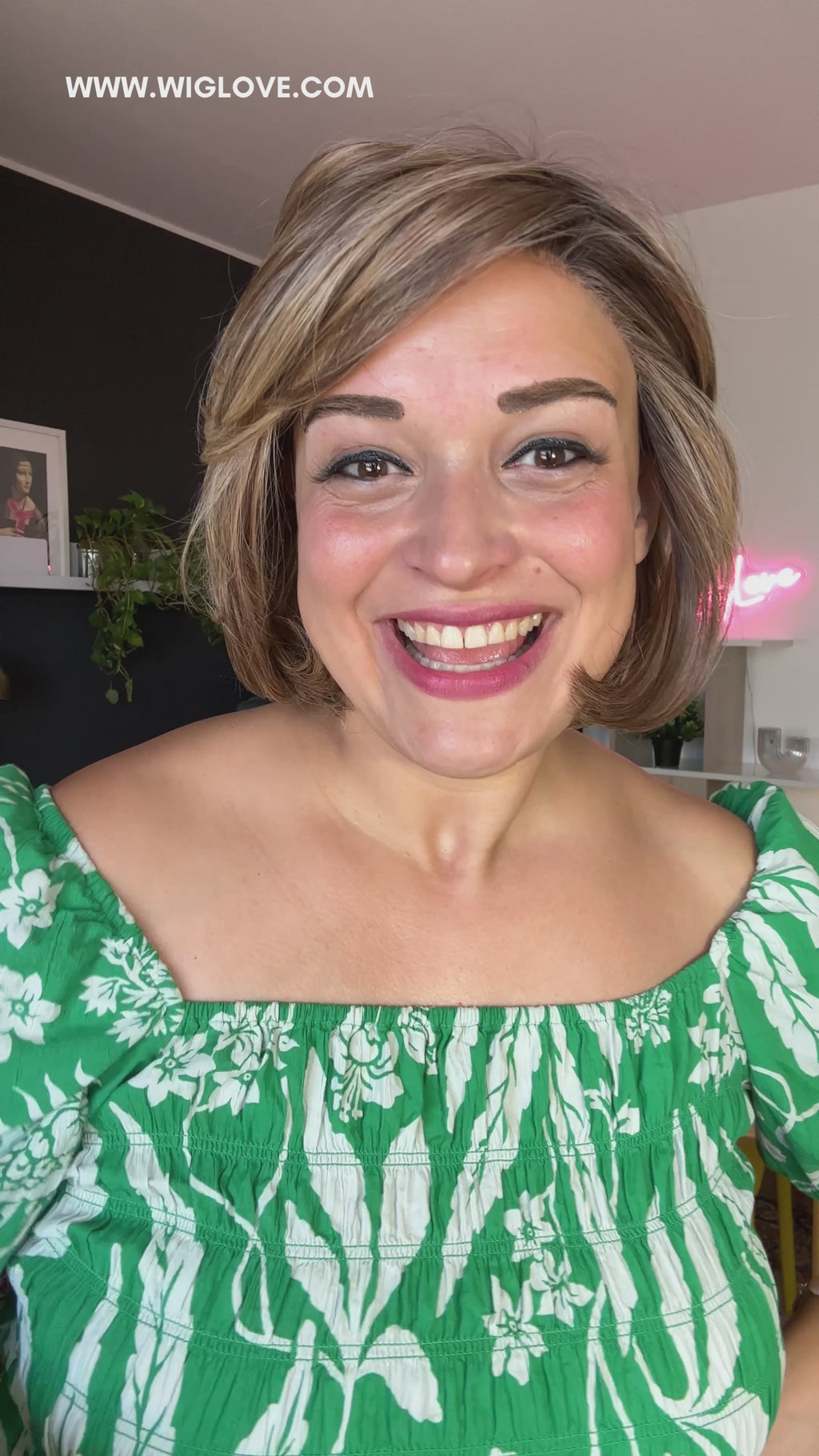 parrucca sintetica piastrabile caschetto. Honest rokoko hair company 13/26/19/6r dispositivo medico