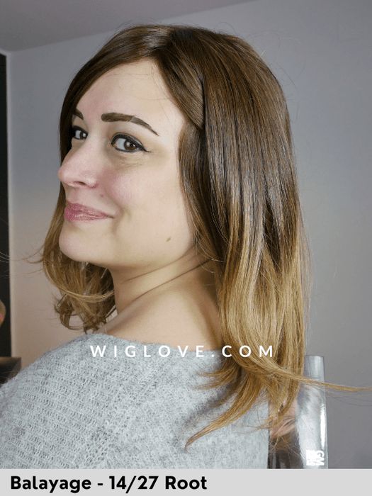 PRIME LONG DELUXE - Capelli Naturali 100% fatta a mano - Wig Love - Parrucca Capelli Veri14/27 Root