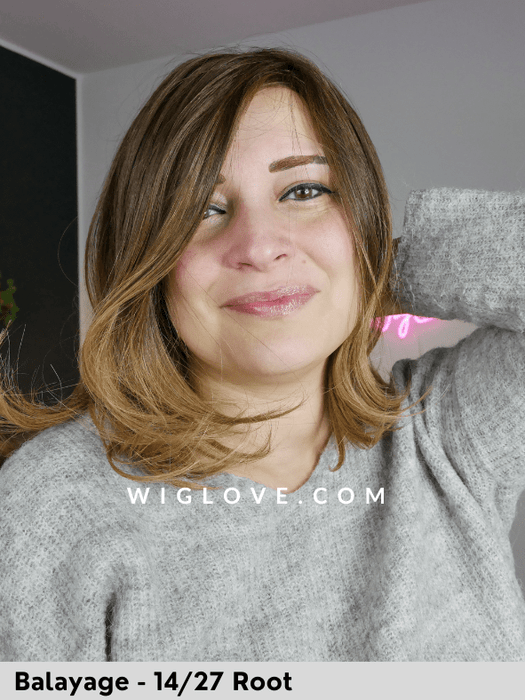 PRIME LONG DELUXE - Capelli Naturali 100% fatta a mano - Wig Love - Parrucca Capelli Veri14/27 Root