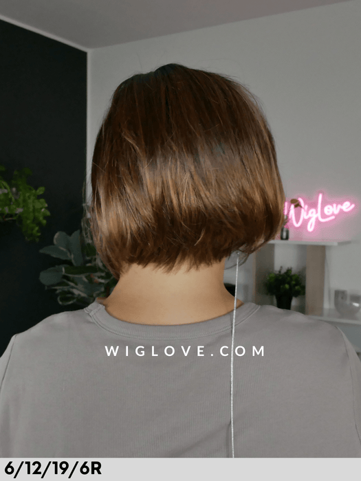 PROUD - riga sinistra, antiscivolo, no lace front - Wig Love - Parrucca Sintetica6/8/4R