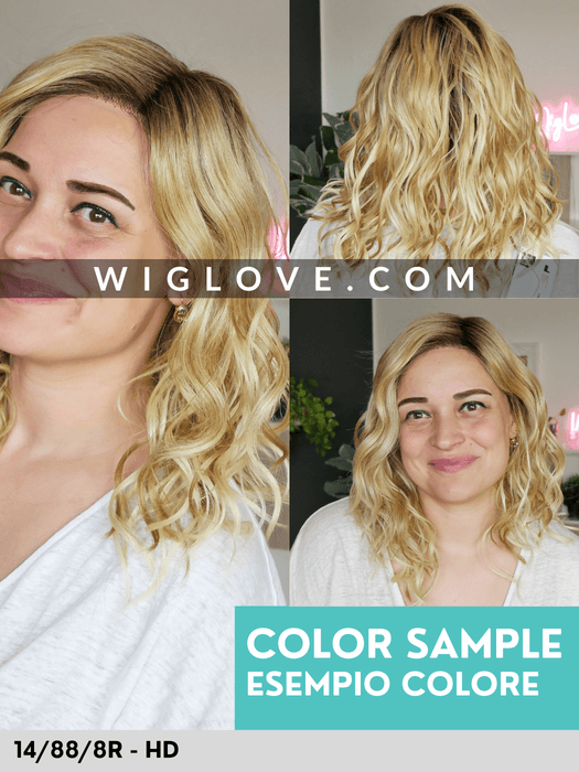 PROUD - riga sinistra, antiscivolo, no lace front - Wig Love - Parrucca SinteticaR14/88/8R