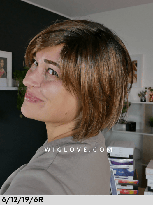 PROUD - riga sinistra, antiscivolo, no lace front - Wig Love - Parrucca Sintetica6/12/19/6R