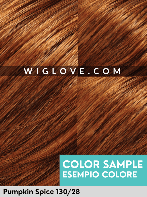 ALLURE - M - fatta a macchina - Wig Love - Parrucca SinteticaPumpkin Spice