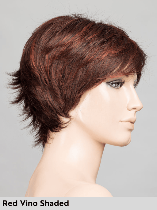 GILDA MONO - riga libera, attaccatura naturale - Wig Love - Parrucca SinteticaRed Vino Shaded