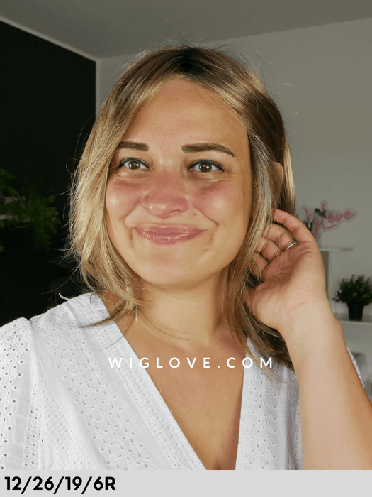 RISTRETTO SMALL - TAGLIA S - Riga centrale, attaccatura naturale - Wig Love - Parrucca Sintetica12/26/19/6R