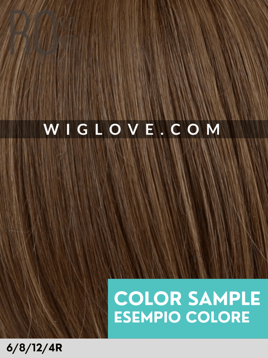 RISTRETTO SMALL - TAGLIA S - Riga centrale, attaccatura naturale - Wig Love - Parrucca Sintetica6/8/12/4R