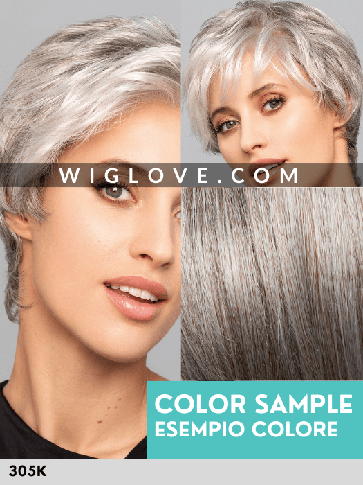 RIVA MONO LACE - Taglia S/M - riga libera, attaccatura naturale - Wig Love - Parrucca SinteticaM