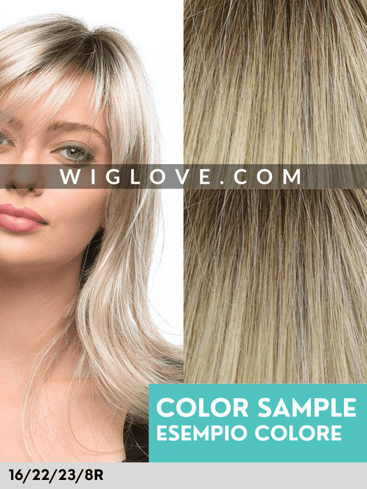 EPI - attaccatura naturale, riga sinistra - Wig Love - Parrucca Sintetica16/22/23/8R