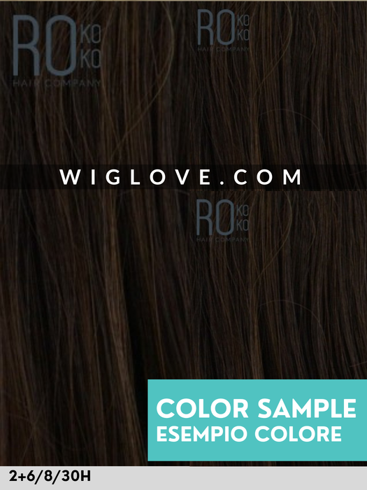 BIWA - Capelli Veri 100% Remy - attaccatura naturale, riga libera