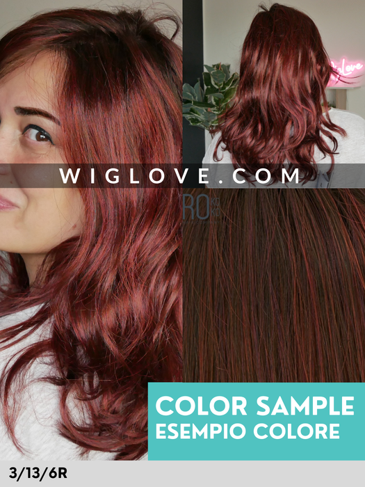 VIBRANT - lace front, swirl monofilament