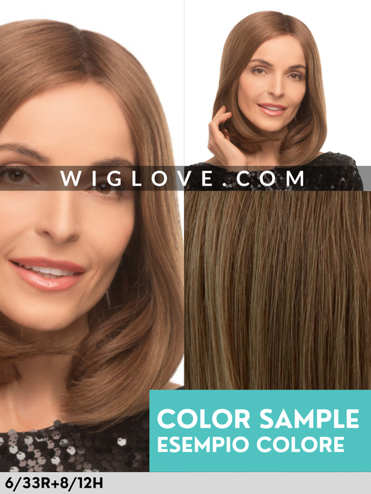 BIWA - Capelli Veri 100% Remy - attaccatura naturale, riga libera