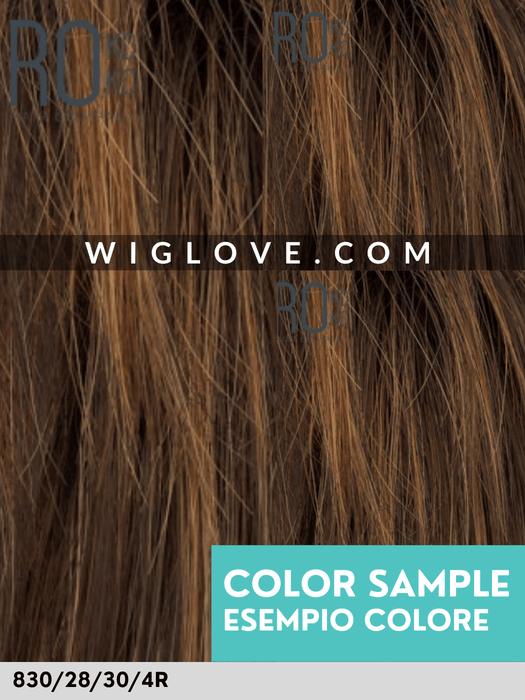 TIRAMISU - attaccatura naturale, riga sinistra - Wig Love - Parrucca Sintetica830/28/30/4R