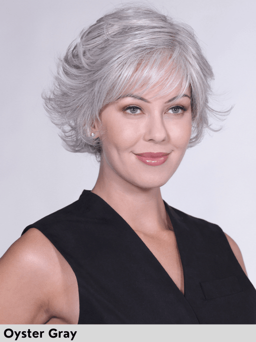 ROMA - riga sinistra, attaccatura naturale - Wig Love - Parrucca SinteticaOyster Gray