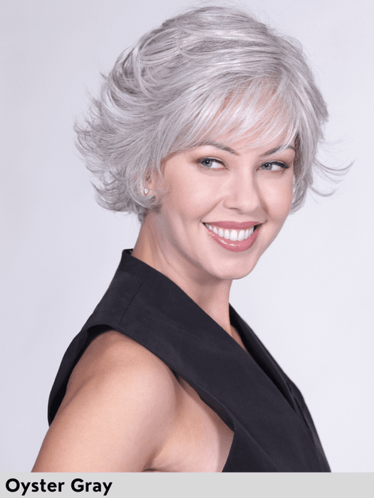 ROMA - riga sinistra, attaccatura naturale - Wig Love - Parrucca SinteticaOyster Gray