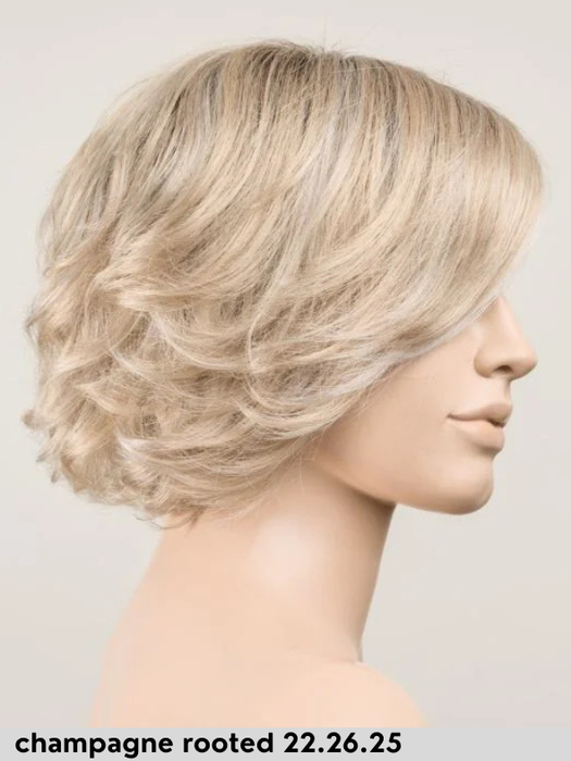 ROMANCE DELUXE - 100% fatta a mano, attaccatura naturale, riga libera